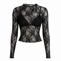 Alessandro Paris – Noir Lace Top