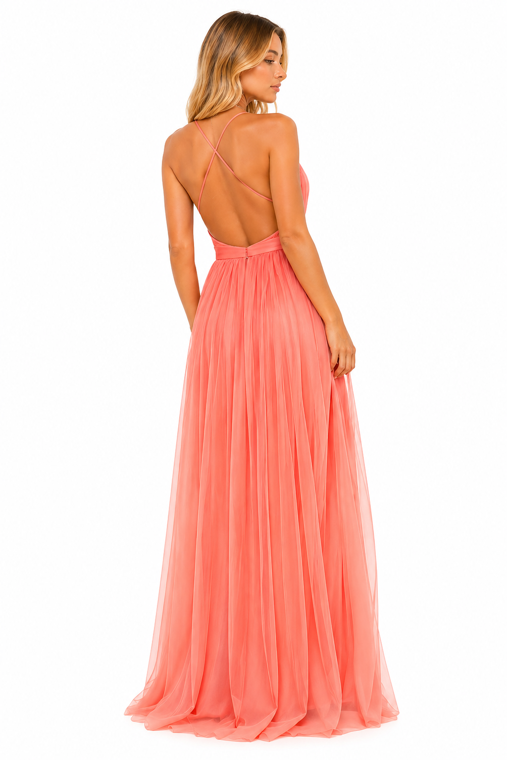Alessandro Paris  – Vestido Coral